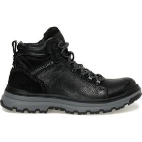Lumberjack Pellı 2PR Siyah Hakiki Deri Comfort Casual Outdoor Bot