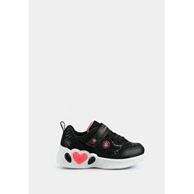 Lumberjack Princess Siyah Deri Kız Çocuk Sneaker