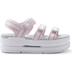 Lumberjack Print Pembe 5FX Pudra Kadın Spor Sandalet