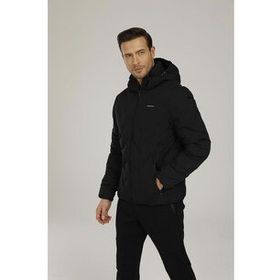 Lumberjack SN17 Henry Coat Siyah Erkek Mont