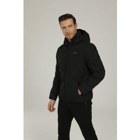 Lumberjack SN17 Henry Coat Siyah Erkek Mont