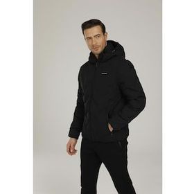 Lumberjack SN17 Henry Coat Siyah Erkek Mont