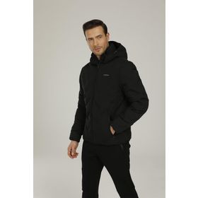 Lumberjack SN17 Henry Coat Siyah Erkek Mont