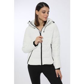 Lumberjack SN31 Apreski Coat 2PR Beyaz Kadın Mont