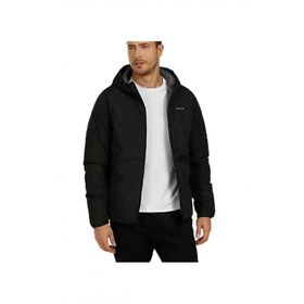 Lumberjack SN55 Lucas Coat Siyah Erkek Mont