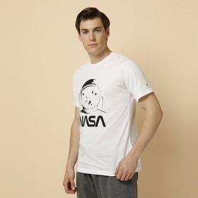 Lumberjack Sn709 Beyaz Erkek Kısa Kol T-shirt