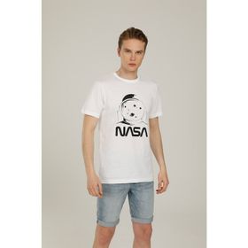 Lumberjack Sn709 Beyaz Erkek Kısa Kol T-shirt