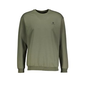 Lumberjack SN75 Haki Basic Erkek Sweatshirt