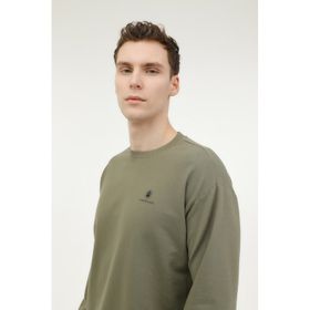 Lumberjack SN75 Haki Basic Erkek Sweatshirt