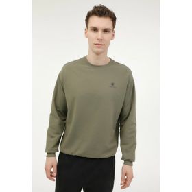 Lumberjack SN75 Haki Basic Erkek Sweatshirt