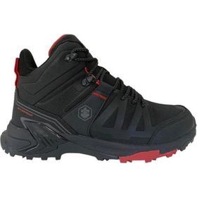 Lumberjack Star HI Su Geçirmez Bağcıklı Siyah Kırmızı Erkek Outdoor Bot