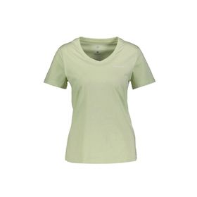 Lumberjack W-CT126 101349492 Yeşil Basic Kadın Tişört