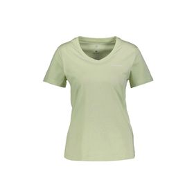 Lumberjack W-CT126 101349492 Yeşil Basic Kadın Tişört