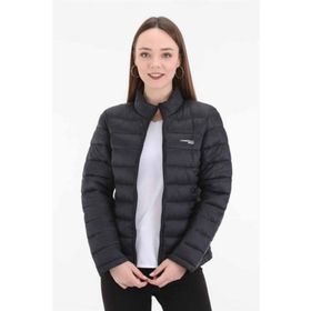 Lumberjack W-SN28 Basic Padded Coat 2PR Siyah Kadın Mont