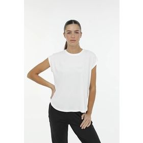 Lumberjack Wl Blair 4FX 101698574 11CT1092 Ekru Kadın T-shirt