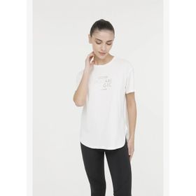 Lumberjack Wl LARINA 4Fx 101546223 11CK2230 Ekru Kadın T-shirt