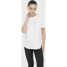 Lumberjack Wl LARINA 4Fx 101546223 11CK2230 Ekru Kadın T-shirt