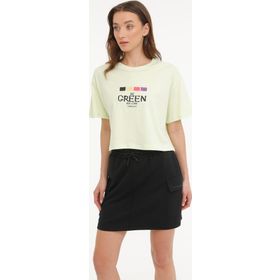 Lumberjack WL Vanilla 11MD1056 Neon Yeşil Kadın T-shirt