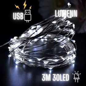 Lumenn Peri Usbli Su Geçirmez Esnek ve Güçlü Işık Performansı Tel Şerit 5 m Led Işık