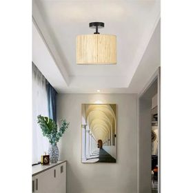 Lumexx 010 Bambu Abajurlu Plafonyer Avize