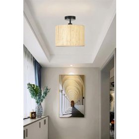 Lumexx 010 Bambu Abajurlu Plafonyer Avize