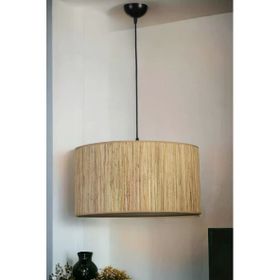Lumexx 010 Bambu Abajurlu Tekli Sarkıt Avize