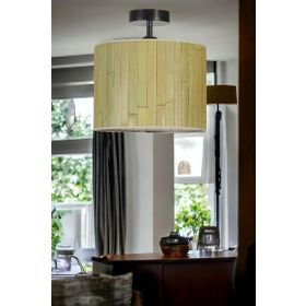Lumexx 03 Bambu Abajurlu Tekli Plafonyer Avize