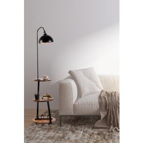Lumexx Sorti Siyah Retro Başlıklı Lambader