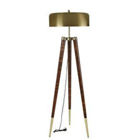 Lumexx Stil Ceviz Eskitme Büyük Retro 8 Başlıklı Lambader