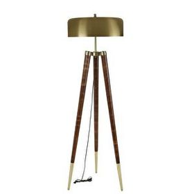 Lumexx Stil Ceviz Eskitme Büyük Retro 8 Başlıklı Lambader