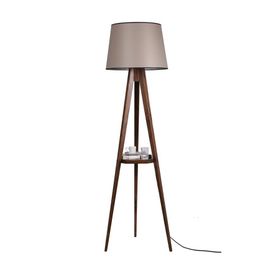 Lumexx Tripod Ceviz Pramit 82 Abajurlu Lambader
