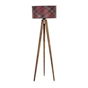 Lumexx Tripod Yanık Silindir 03 Abajurlu Lambader