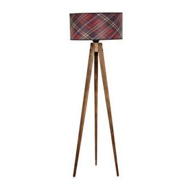 Lumexx Tripod Yanık Silindir 03 Abajurlu Lambader