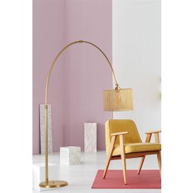 Lumexx Vargas Eskitme Rattan Başlıklı Lambader