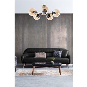 Lumexx Venüs 5'li Bal Camlı Avize