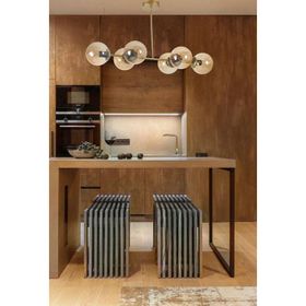 Lumexx Yeni Favori Eskitme Bal Camlı 6'lı Avize