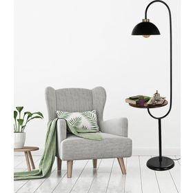Lumexx Zümrüt Retro 3 Başlıklı Siyah Lambader