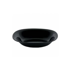 Luminarc 21 cm 6'lı Set Carine Noir Siyah Yemek Tabağı