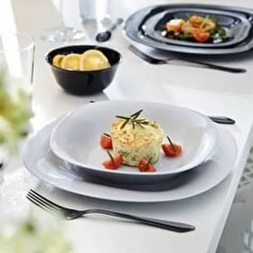 Luminarc Carine 12 Kişilik 48 Parça Beyaz Yemek Takımı