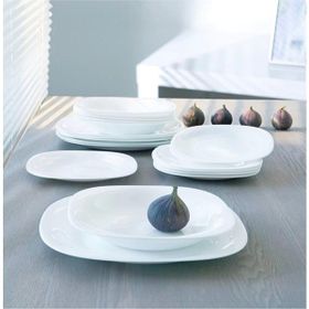 Luminarc Carine Beyaz 18 Parça Yemek Tabağı