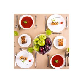 Luminarc Carine Zelie Beyaz 25 Parça 6 Kişilik Yemek Takımı