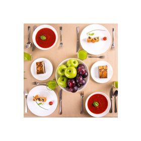 Luminarc Carine Zelie Beyaz 25 Parça 6 Kişilik Yemek Takımı