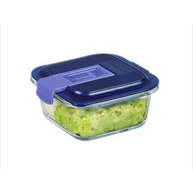 Luminarc Mavi Temp Easy Box Kare 380 cc Saklama Kabı