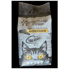 Lumpysand 10 lt Aktif Karbonlu İnce Taneli Bentonit Kedi Kumu