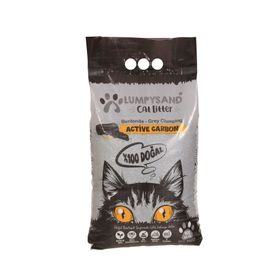 Lumpysand 10 lt Aktif Karbonlu İnce Taneli Bentonit Kedi Kumu