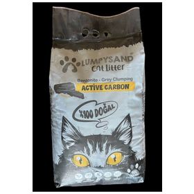 Lumpysand 10 lt Aktif Karbonlu İnce Taneli Bentonit Kedi Kumu