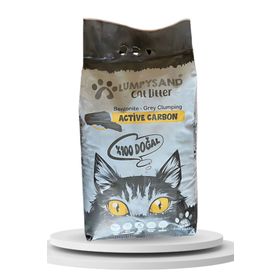 Lumpysand 10 lt Aktif Karbonlu İnce Taneli Bentonit Kedi Kumu