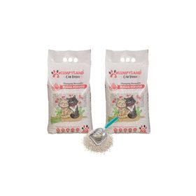 Lumpysand 2x10 lt Bebek Pudralı İnce Taneli Topaklaşan Bentonit Kedi Kumu