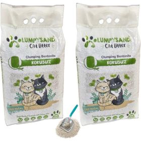 Lumpysand 2x10 lt İnce Taneli Kokusuz Bentonit Kedi Kumu