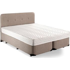 Luna Baza Başlık Yatak Takımı - 150x200 Cm Çift Kişilik Ortopedik Yatak Seti Sağlamlaştırılmış Baza